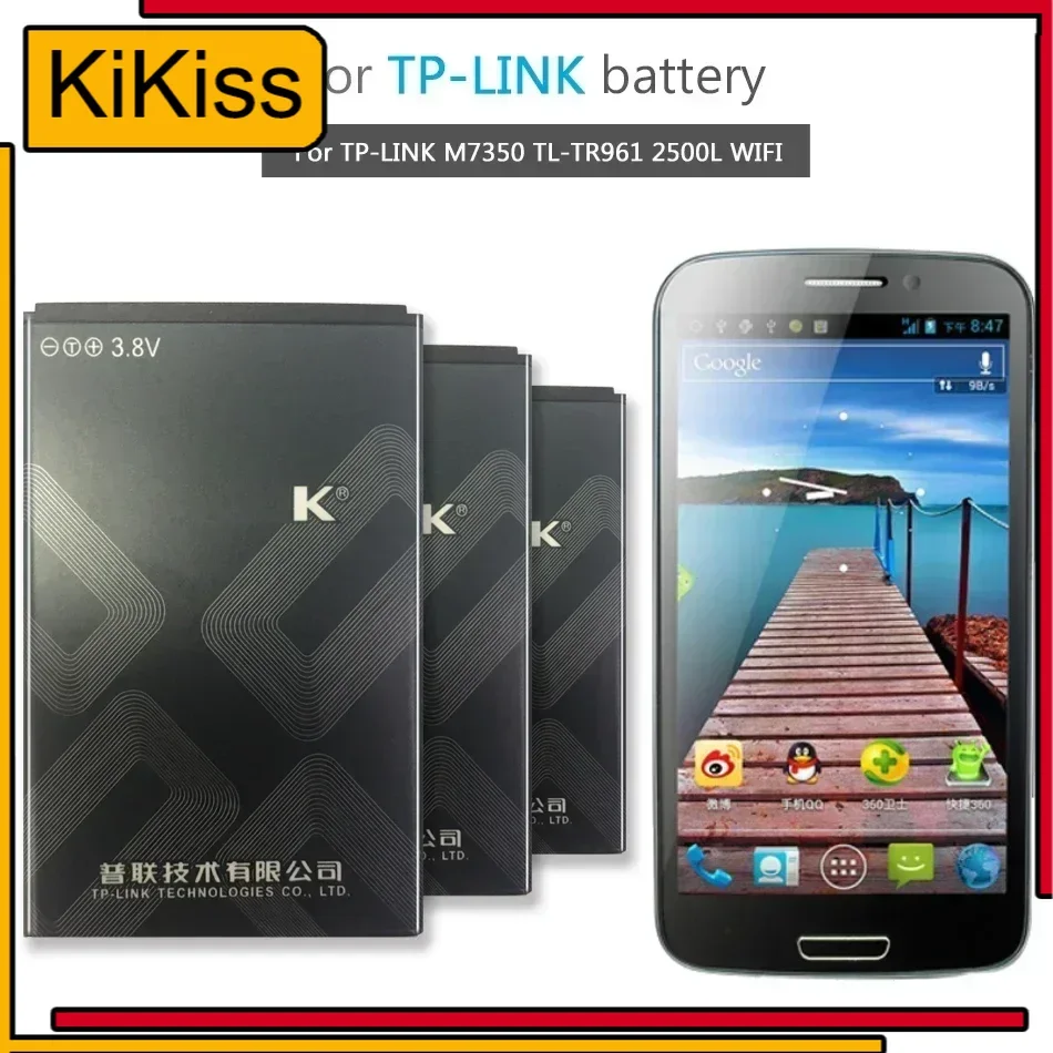TBL-55A2550 2550mAh литий-ионный полимерный аккумулятор для TP-LINK M7350 TL-TR961 2500L WIFI Bateria
