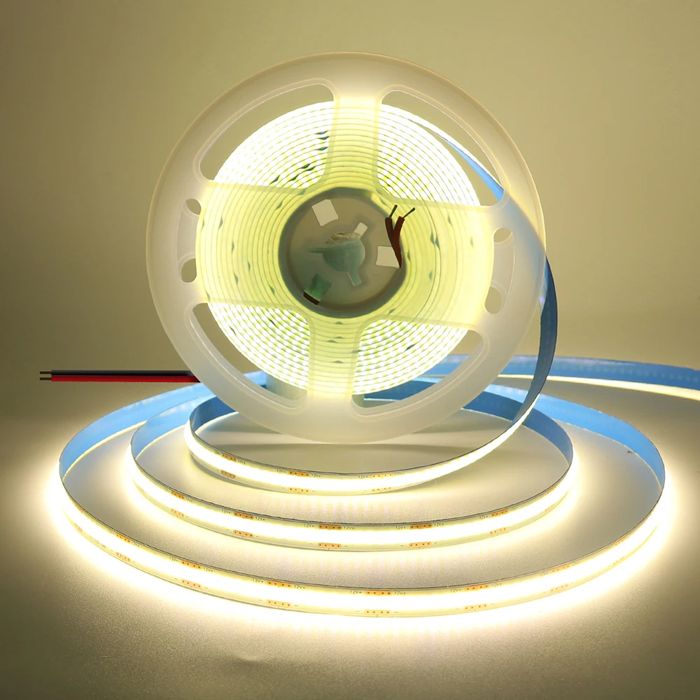 

KISUFU Светодиодная лента COB теплый белый 0.5 м