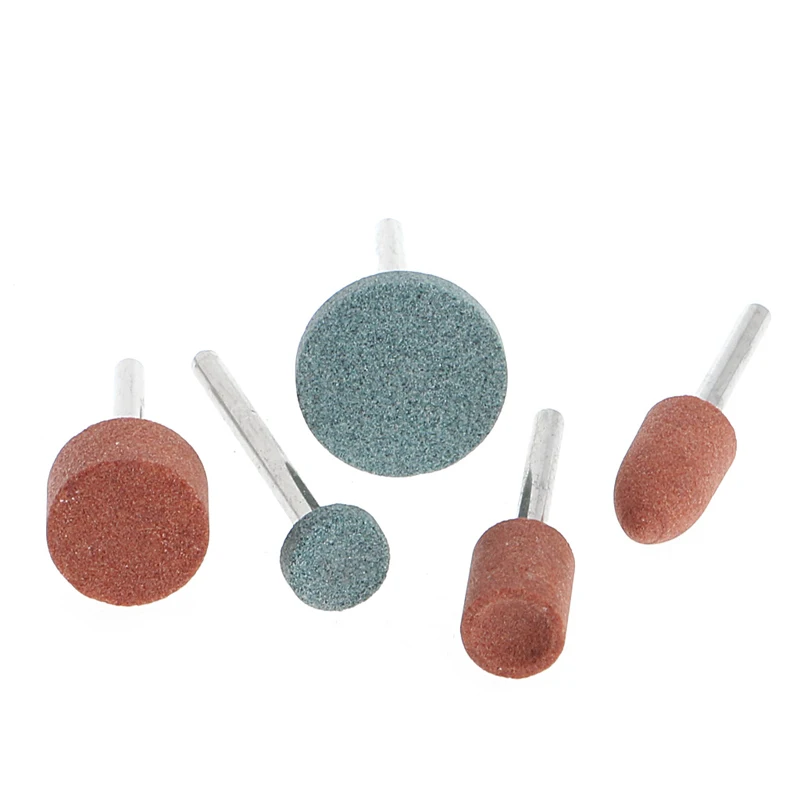 

5Pcs 3mm Shank Wheel Head Grinding Polishing Electric Grinder Power Tool R9UF