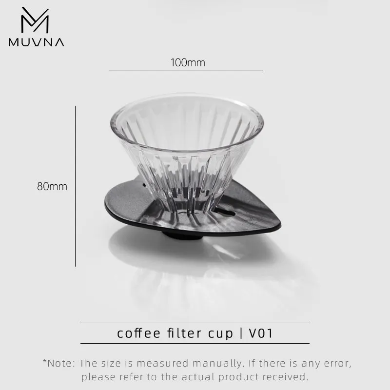 

Кофеварка MUVNA для наливания кофе/высокотемпературное боросиликатное стекло, многоразовые фильтры, посуда для заваривания кофе 350/450/500 мл