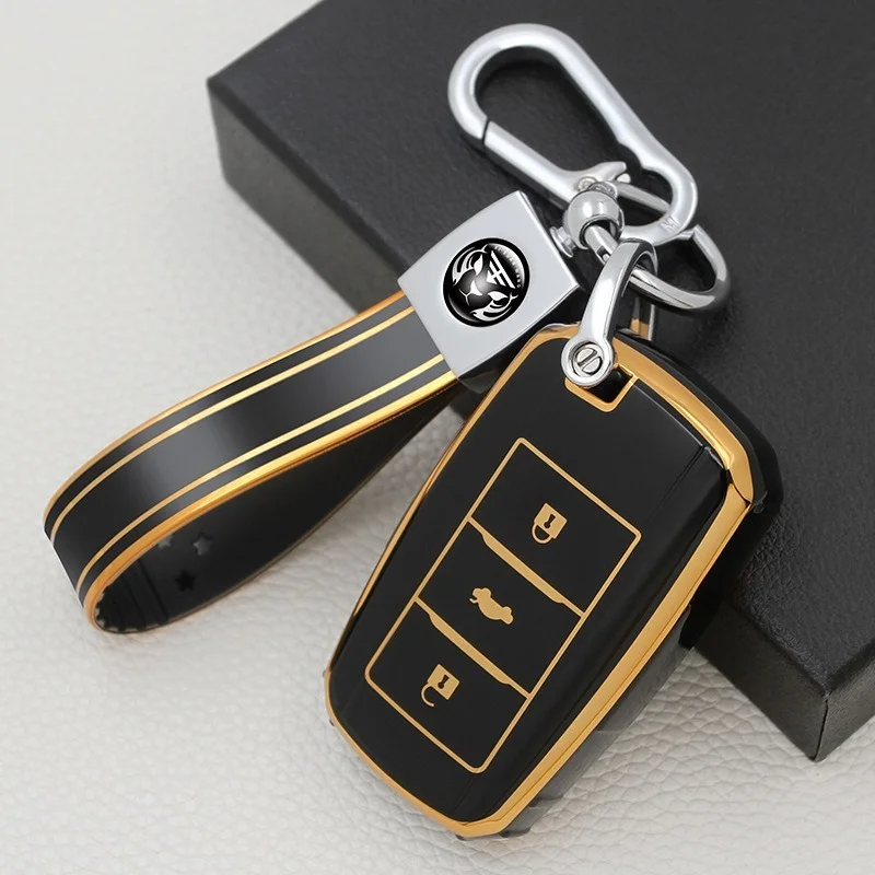 

TPU Car Remote Key Case for Changan CS75 Cs75 Cs85 Cc Rui Cheng Yuexiang V7 Cs35plus Keys Cover Fob Shell Accessories Keychain