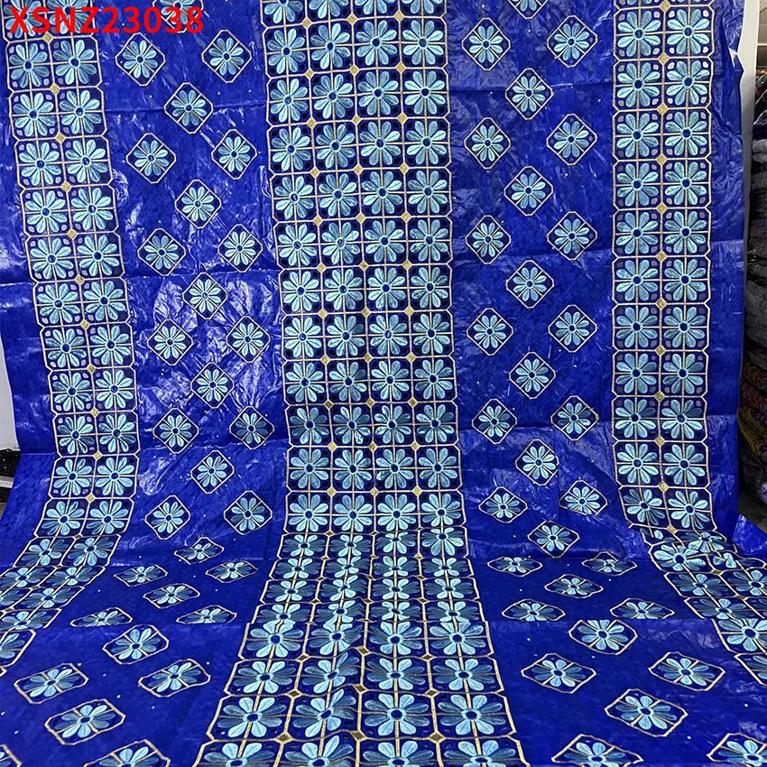 

African Ankara Beautiful lace cloth cotton for womam Party Dress Textiles XSNZ08038