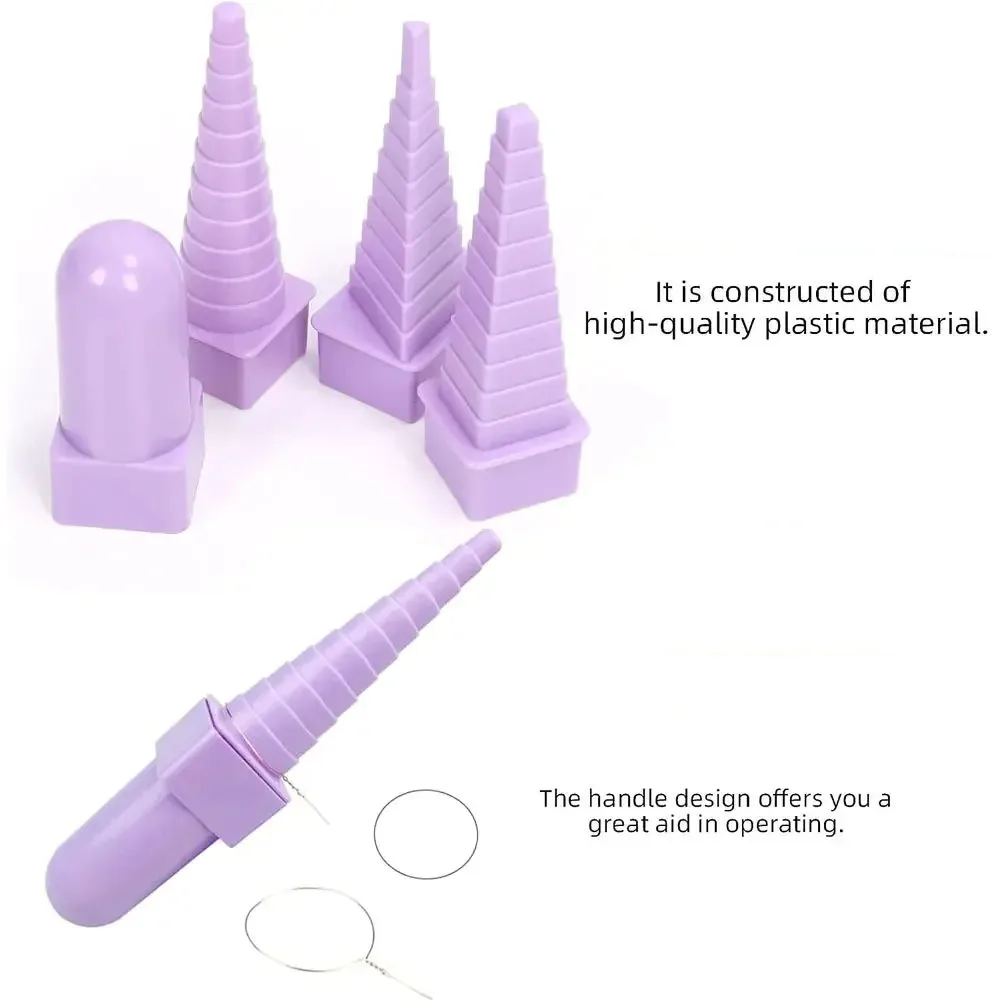 8 шт. набор инструментов для завивки проводов включает 2 шпинделя 6 в 1 Клещи