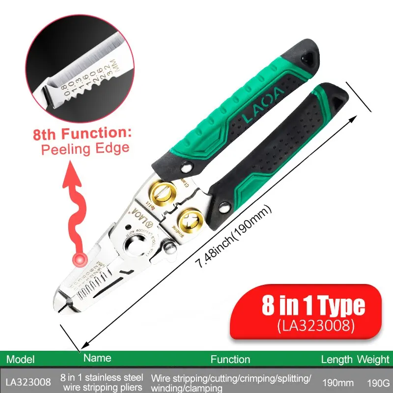

LAOA Плоскогубцы 5 в 1 из нержавеющей стали