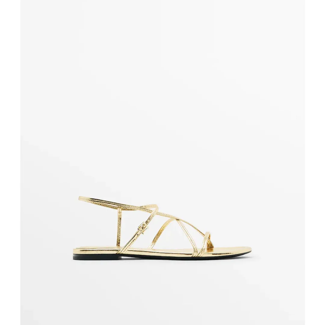 

Шлепанцы с открытым носком, дизайнерские сандалии на плоской подошве, с несколькими полосками, на тонких бретелях, римские сандалии с открытым носком, лето 2023