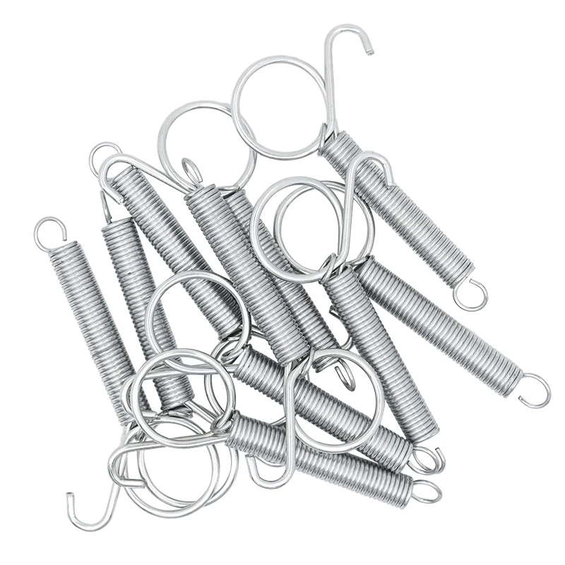 Door Latch Rabbit Dog Cage Door Spring Hooks Metal Spring La