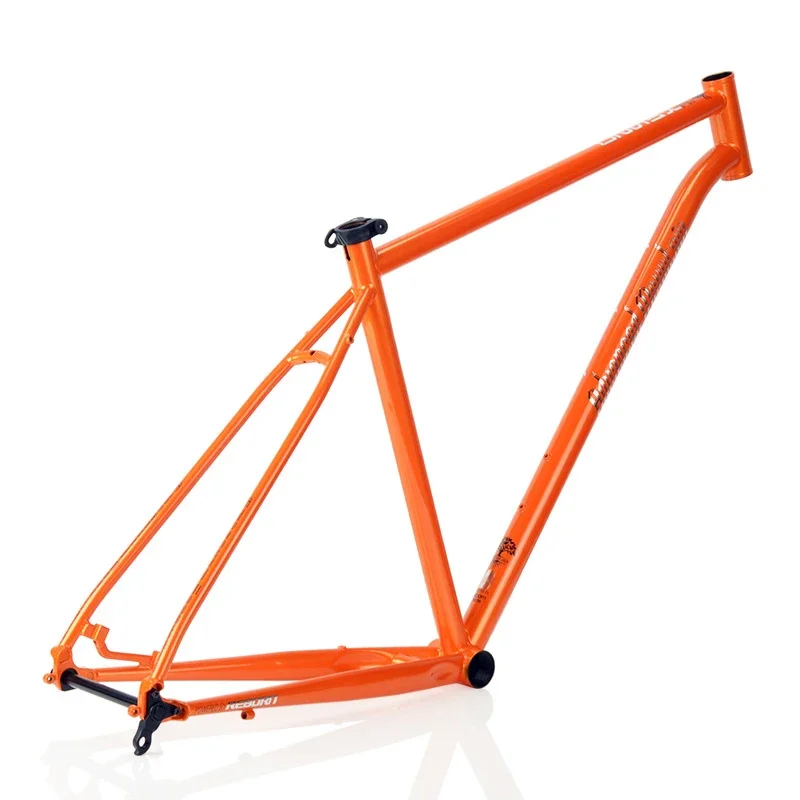 AM XM520 Рама горного велосипеда MTB 27 5 дюймов CR-MO Стальная щетка 15 17 19 Дисковый тормоз