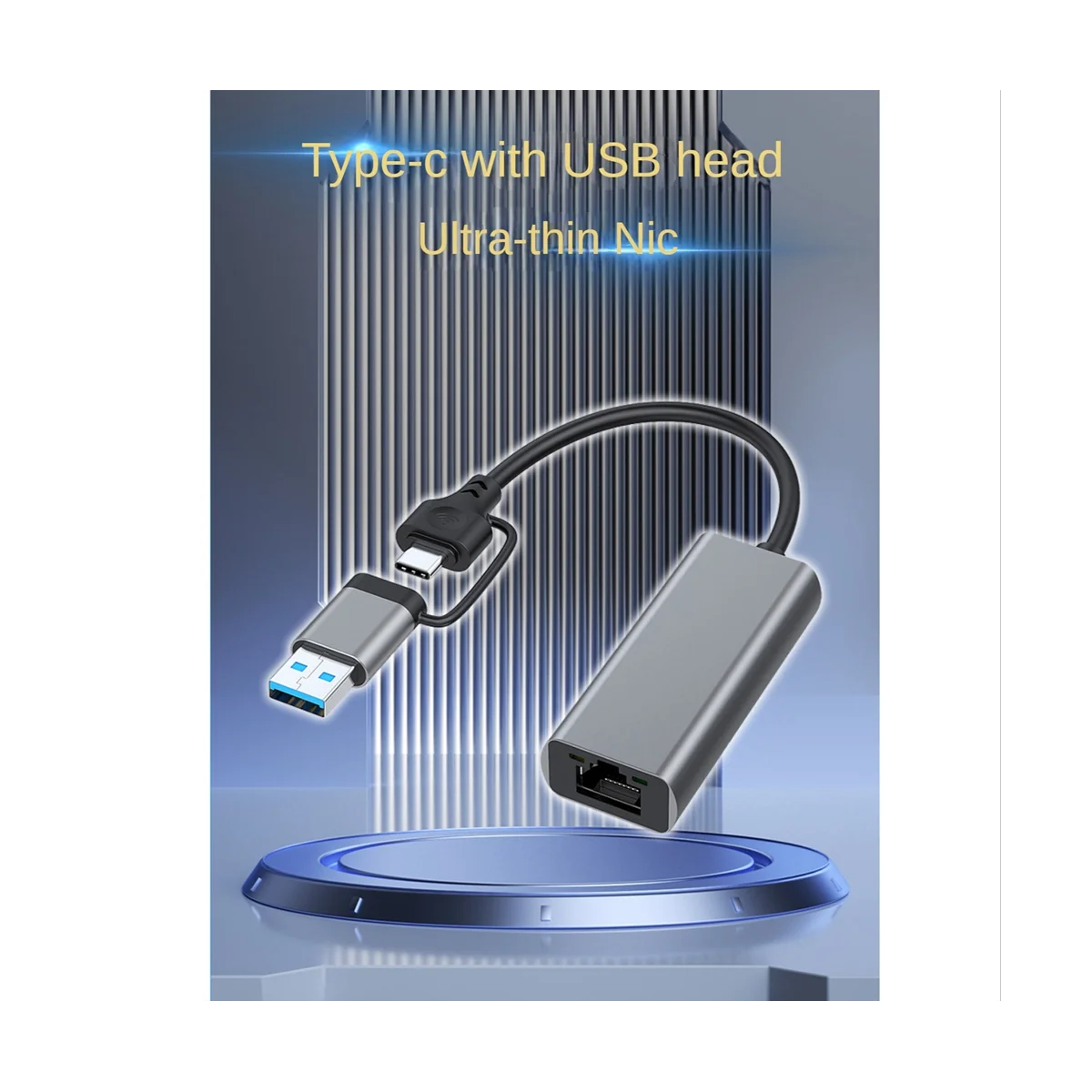 Проводная сетевая карта USB Type C к RJ45 внешняя 3 0 Ethernet-адаптеру для ноутбука ПК 1000