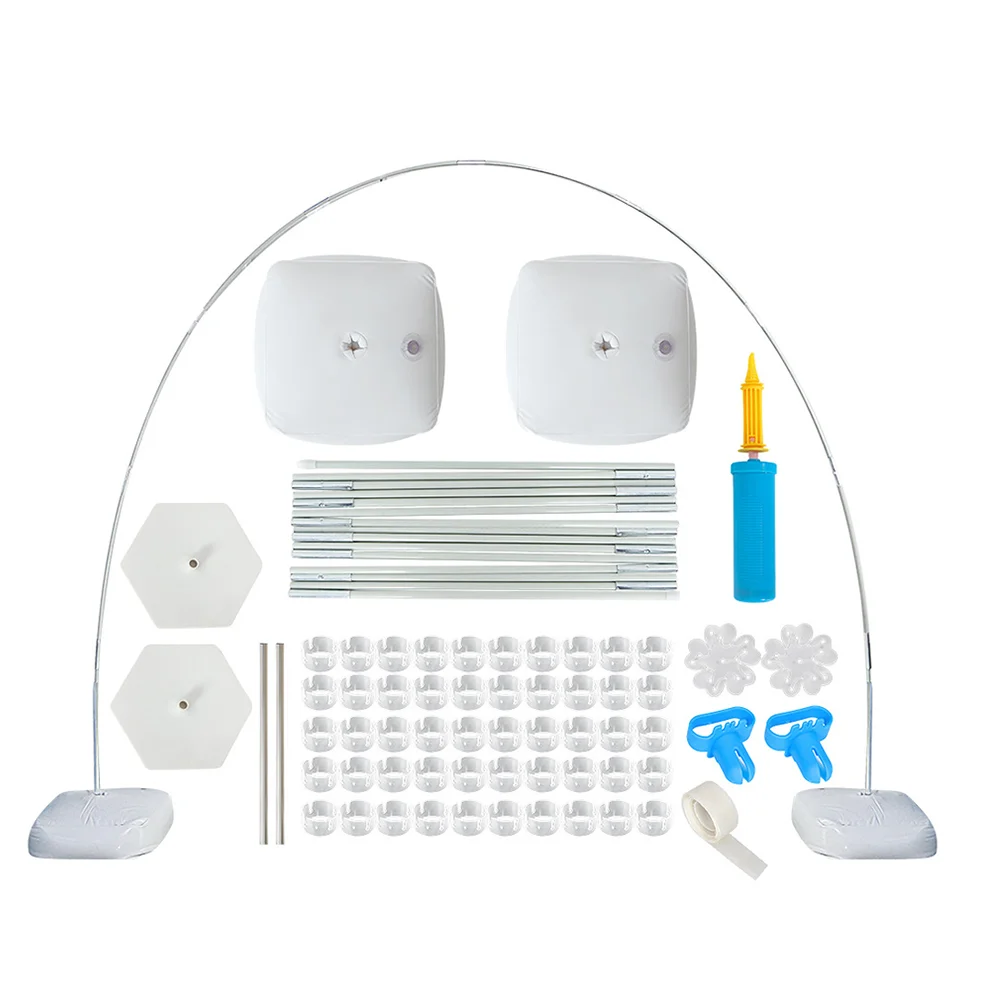 

Balloon Stand Arch Garland Kitsupport Clip Wedding Adjustable Strip Pole Holiday Circle Ring Hoop Connector Water Bases Frame