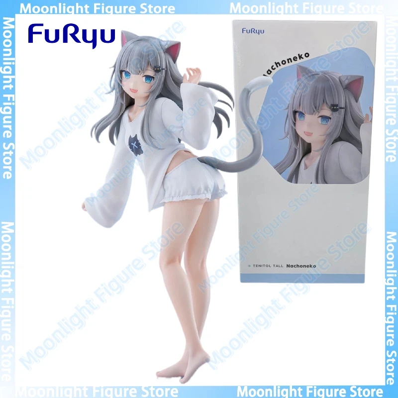 Фото В наличии FuRyu TENITOL TALL Nachoneko настольная милая кукла аниме фигурка игрушка подарочная модель коллекция №1