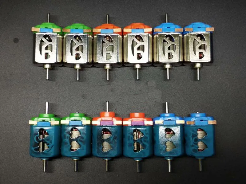 Одинарный/двойной вал с ручной обмоткой высокоскоростные фотомоторы для Auldey/Tamiya