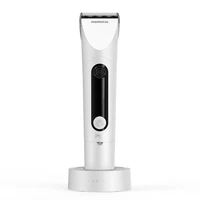 youpin pritech professional electric hair clipper trimmer led display washable ceramic cutter head wireless clippers for men lf1
