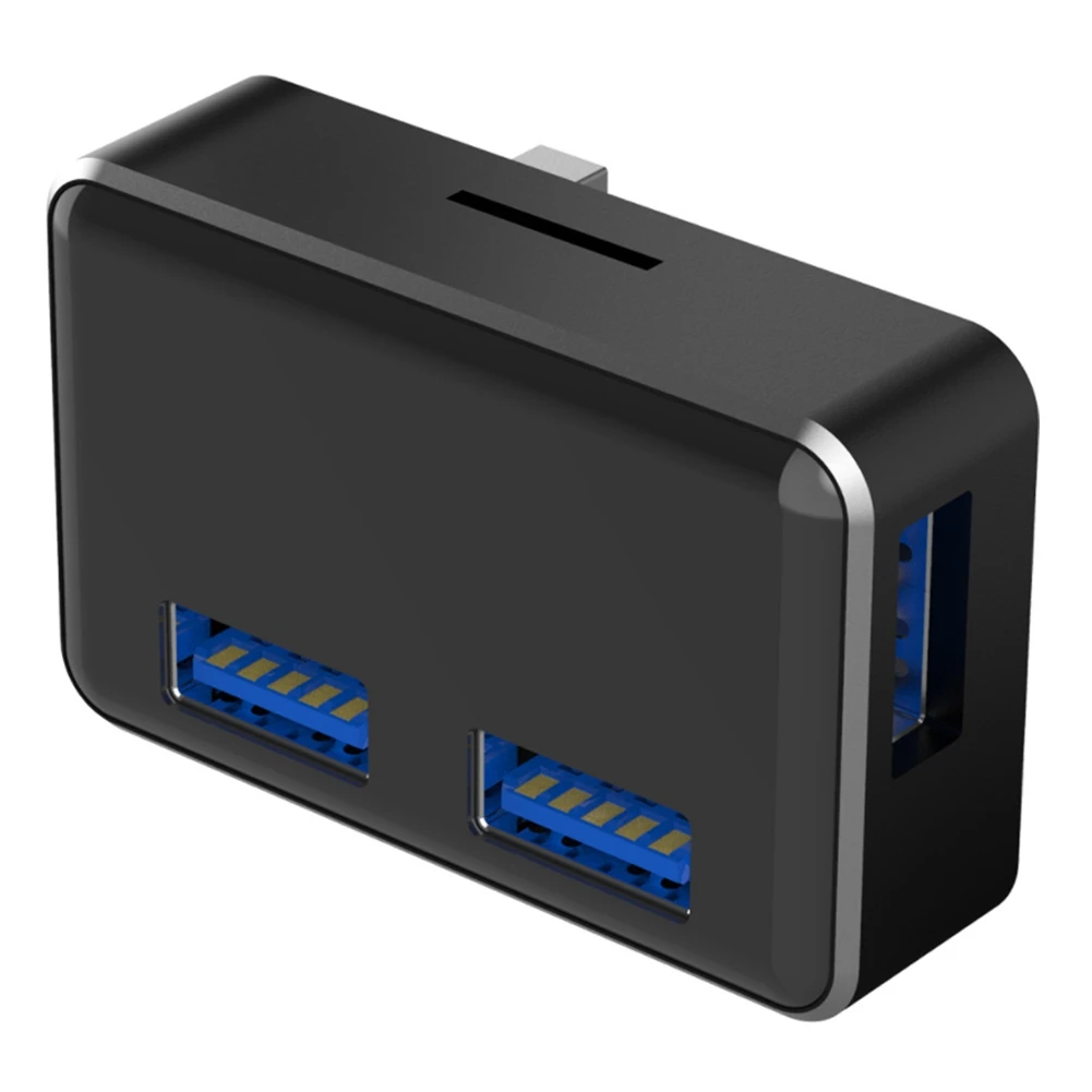 

For Tesla Model 3 Y 2017-2021 2022 Docking Station 3 Ports USB Shunt Hub Fast Charger Adapter Spiliter Car Accessories