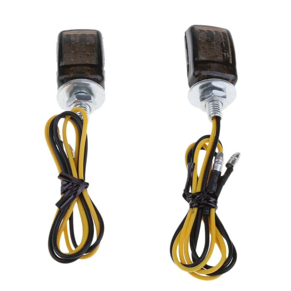 

Micro Motorcycle Turn Signals Mini Plastic And Glass Small Tiny 1PCS Amber