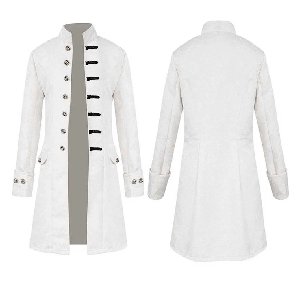 Пальто Medieva в стиле стимпанк эдвардиана для мужчин и женщин жакет ретро