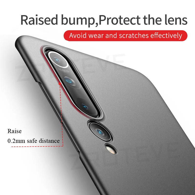 Mi10T Case Zroteve Ultra Slim Hard PC Frosted Cover For Xiaomi Mi 10T Pro Mi10 Xiomi Mi 10 Lite Mi10T Pro Shockproof Phone Cases