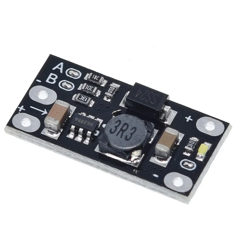 

5 шт., Повышающий Модуль платы преобразователя с 3,7 в до 12 В