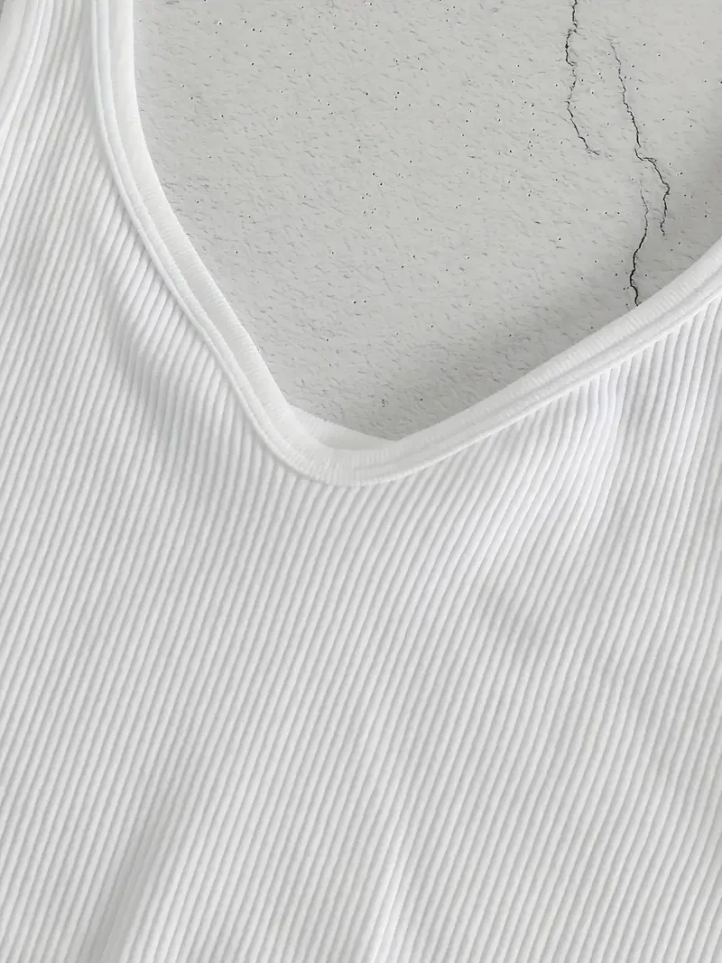 Женский пикантный Топ модная уличная одежда однотонный шикарный женский