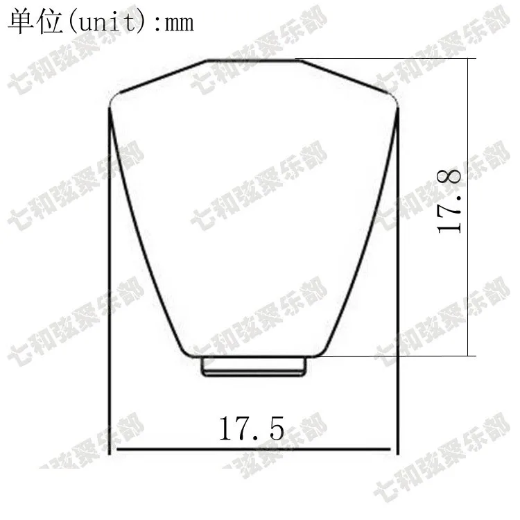 6 шт. золотистые металлические колышки для настройки гитары ключи тюнеры головки