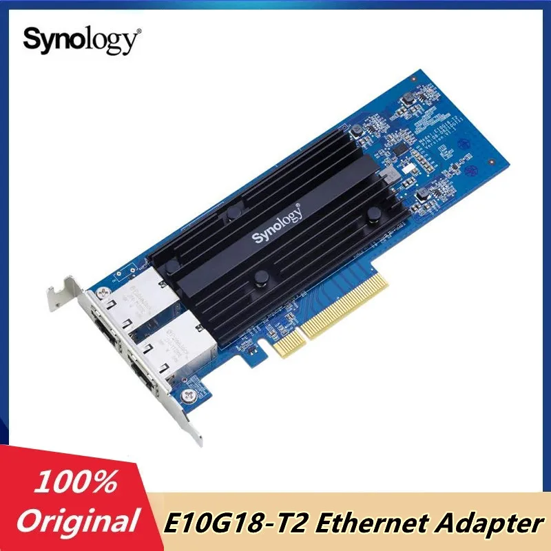 

Original Synology E25G21-F2 25Gb Ethernet Adapter 2 SFP28 ports Network Adapter PCIe 3.0 x8 Low Profile