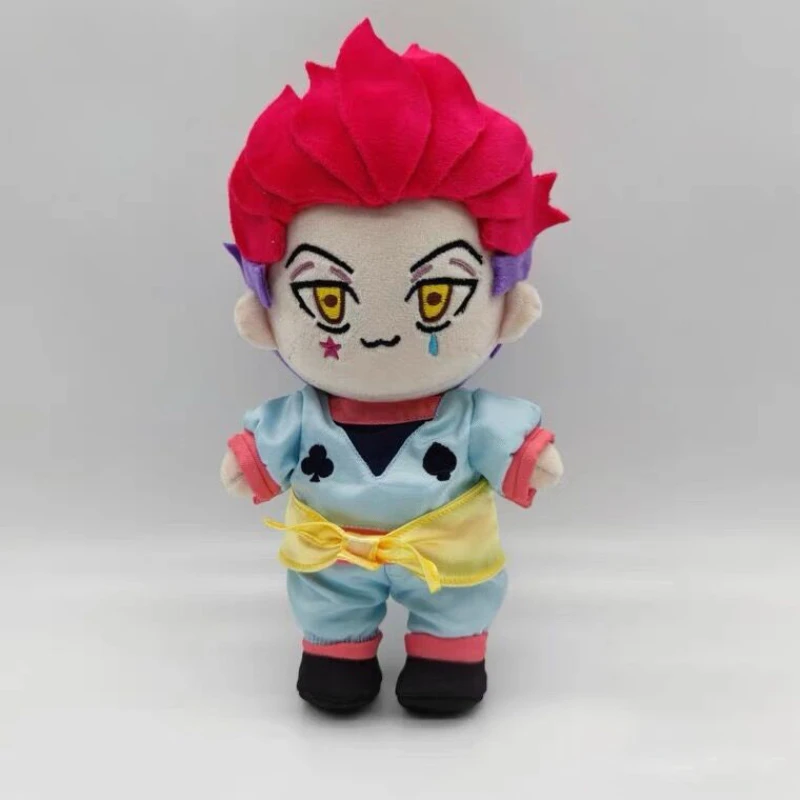 

В НАЛИЧИИ 20 см аниме Hunter×Hunter Hisoka плюшевая хлопковая набивная Кукла Косплей Костюм для смены одежды Рождественский подарок