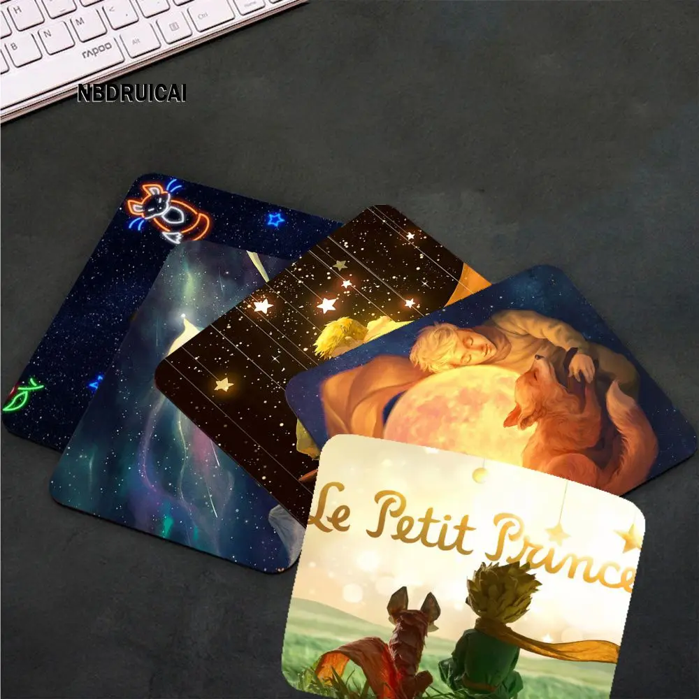 

The Little Prince And The Fox INS Tide Small Desktop Desk Mat Kawaii Gaming Accessories Students Writing Pad Office Accessories