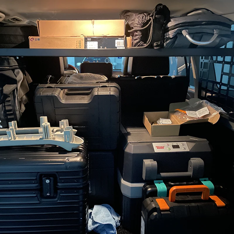 Для Mitsubishi Pajero V80 V93 V95 V97 V98 2007-2021 задний багажник для багажника модульный стеллаж