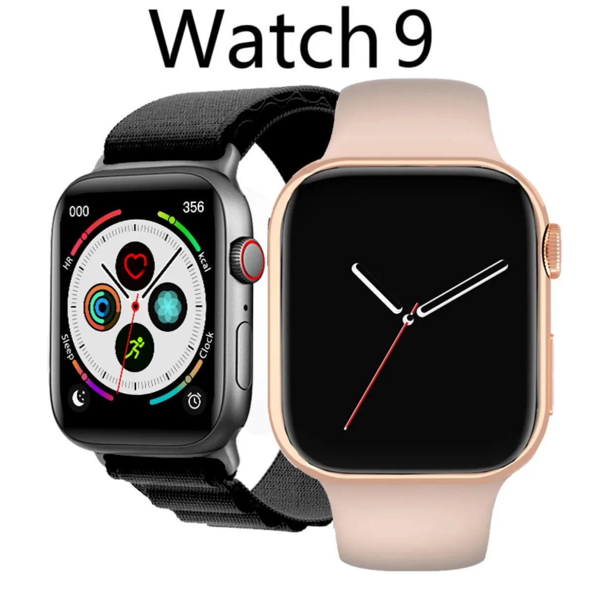 2023 Watch 9 Smart Watch Men Body Temperature BT Call NFC Al