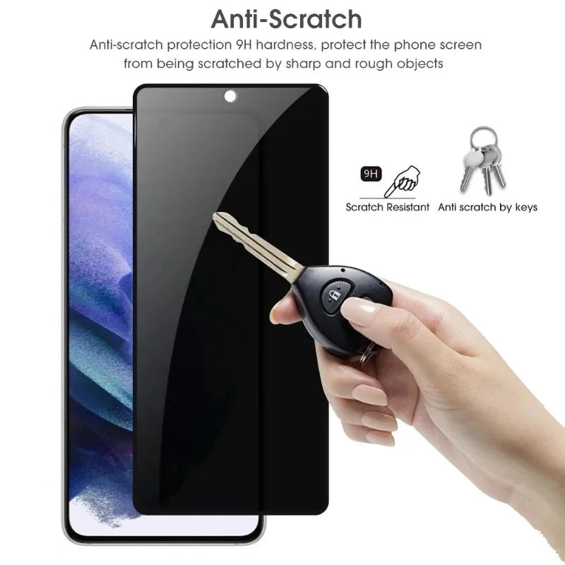 Фото Защитная пленка-антишпион для Honor Magic 8 7 Pro V 5 6 2 3, Honor 90 200 400 500 Pro, закаленное стекло для защиты конфиденциальности №4