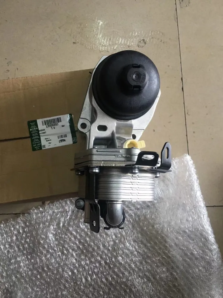 

LR006653 LR004287 Freelander 2 2006-2014 2,2 T Range rover aurora Discovery Sport фильтр базовый масляный фильтр в сборе масляный радиатор