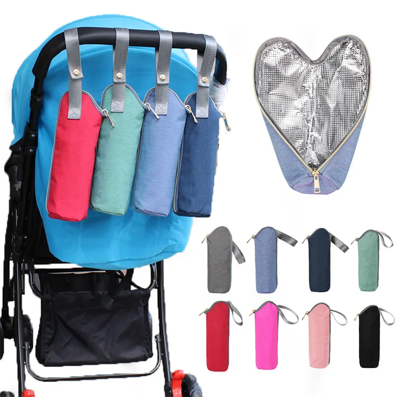 

Baby Bottle Warmer Insulation Bag Travel Cup Drink Warm Milk Bottle Bag For Feed Newborn Tote Stroller Hang Bags
