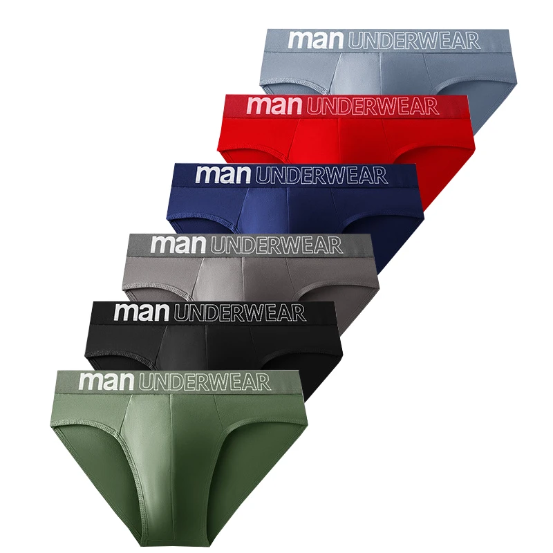 Мужские сексуальные трусы с буквенным принтом