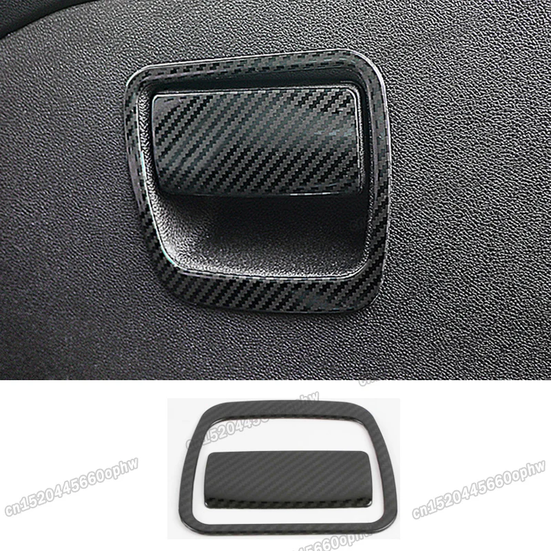Car Co-pilot Storage Glove Box Switch Handle Panel Cover for Chevrolet Trax Tracker 2019 2020 2021 2022 Opel Mokka Accessories