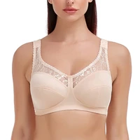 new summer bra thin seamless bra for women big size big cup wireless women bra plus size lace bra b c d e f g h i cup