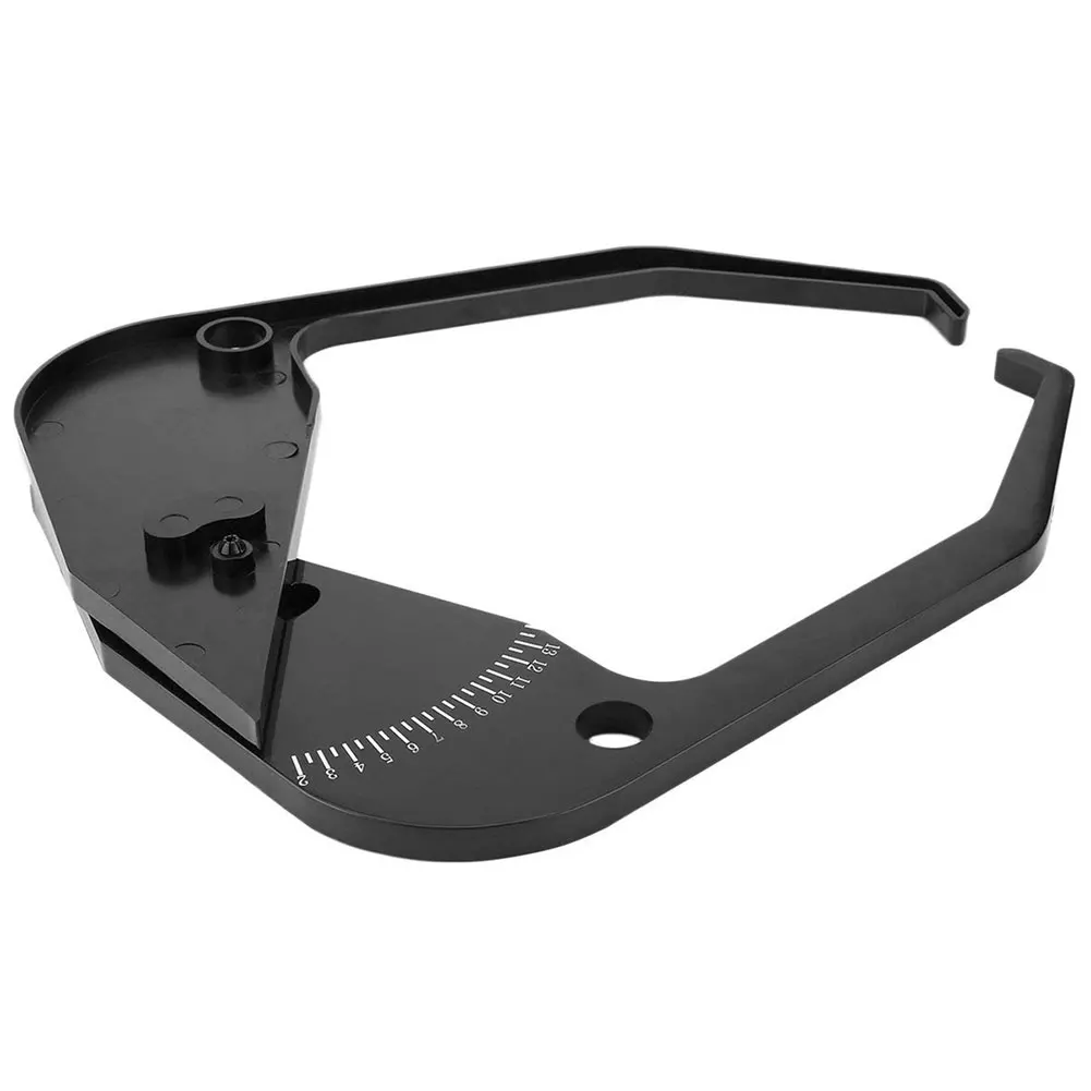 Читаемый Универсальный черный штангенциркуль для балансировки колес точный