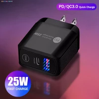 25w pd usb c charger for iphone 13 pro max 12 11 xs xr mini fast chargeur type c qc 3 0 quick charging cable phone accessories