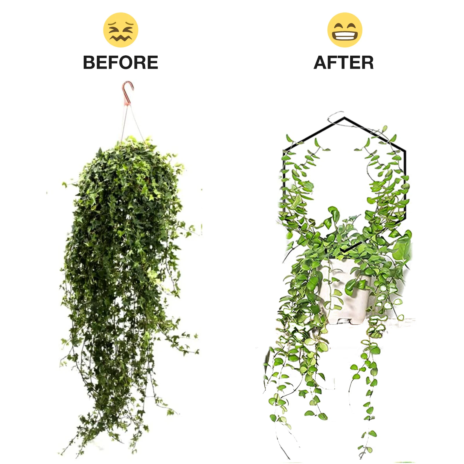 Металлическая подставка для решетки декоративный держатель выращивания