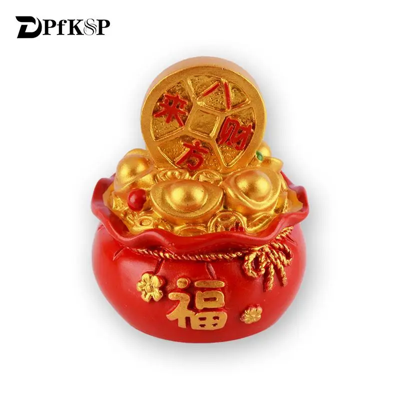 

Фэн-шуй Fa Cai модель копировального дерева удача день рождения выпечка торт украшение для автомобиля