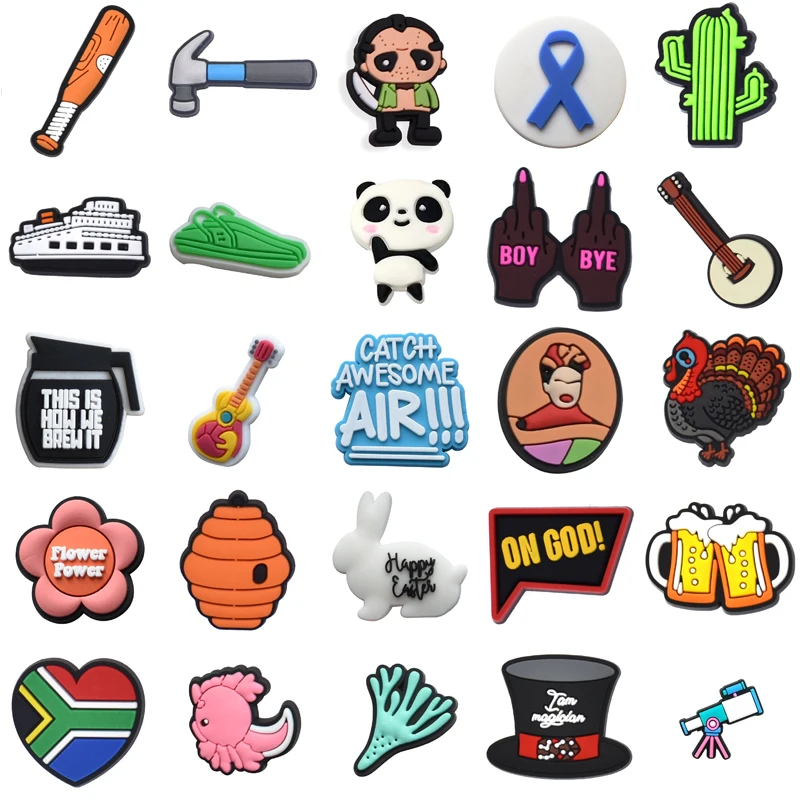 

Kids Wholesale Bulk Decorations for Crocs Set Jeans Girl Para Pins Gifts Shoes Accessories Shoe Charms Packs Boy Women Charm Men