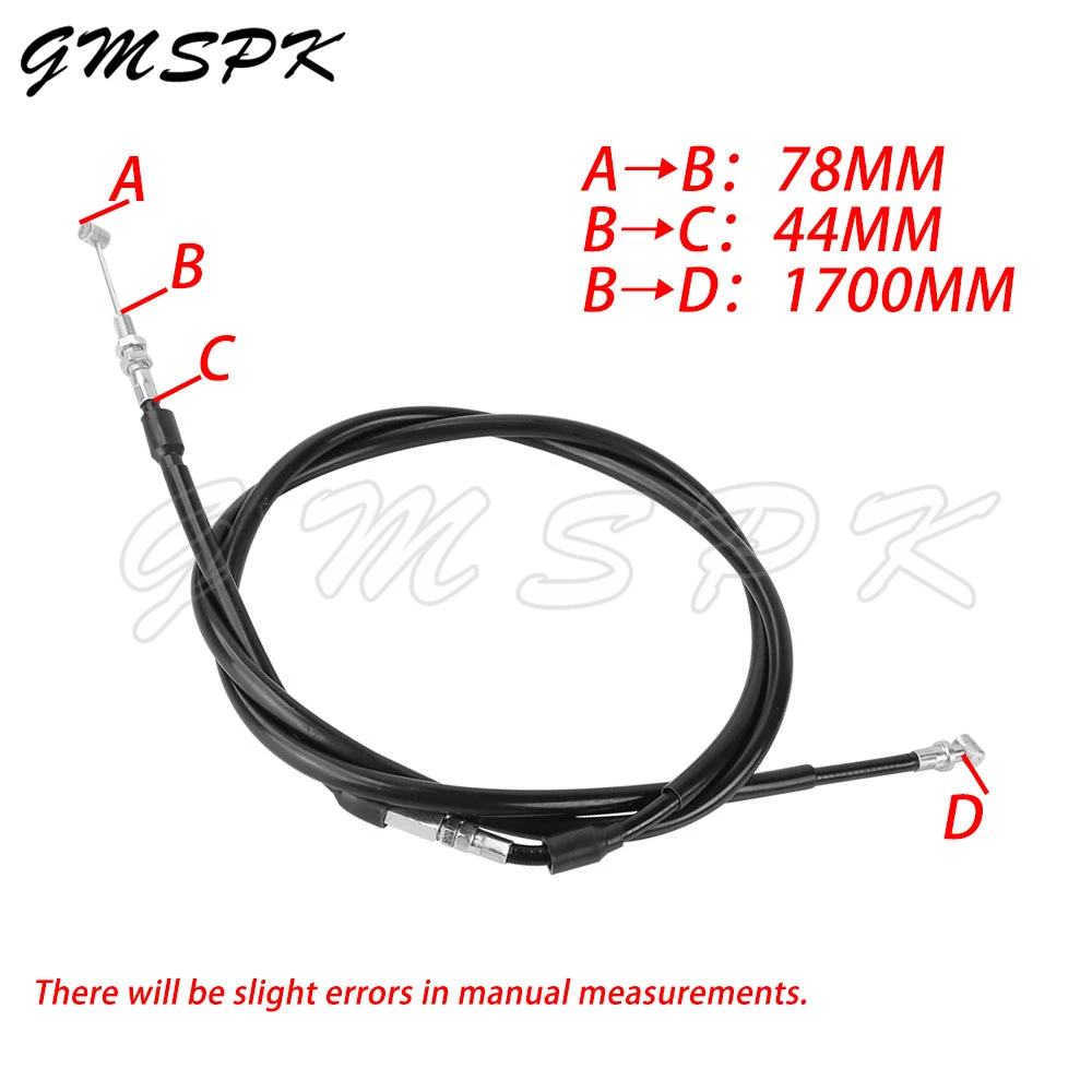 

1,7 м/1,8 м/1,9 м подходит для Indian Scout Scout Sixty Scout Bobber 2015-2023, удлиненный трос сцепления для мотоцикла, провод 66 "70" 74 дюйма