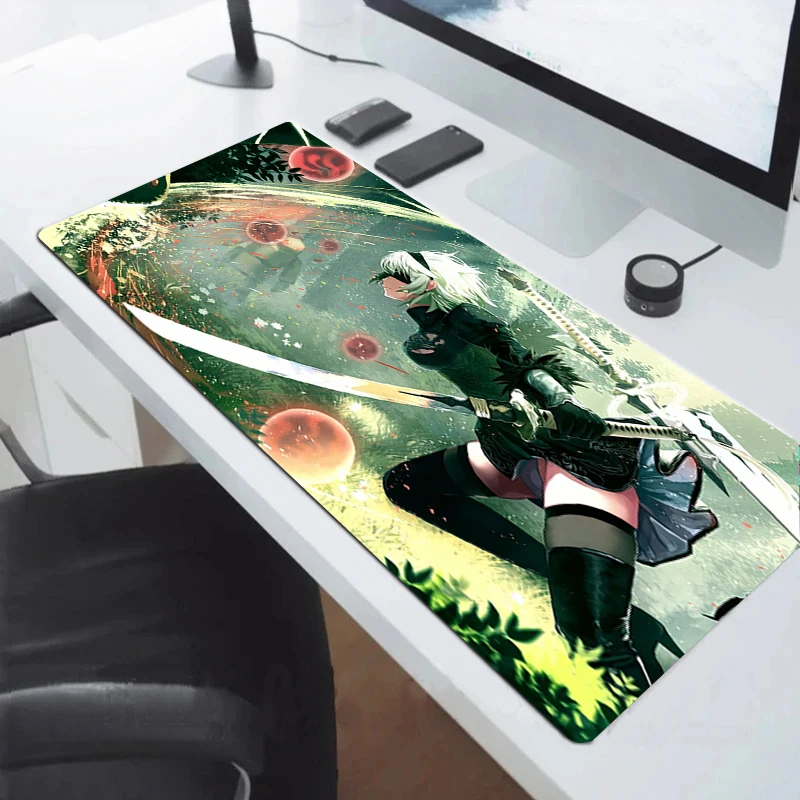 

Mousepad Nier Mouse Mats Gamer Keyboard Pad Gaming Accessories Computer Desks Desk Protector Pc Mat Extended Xxl Mause Pads Mice