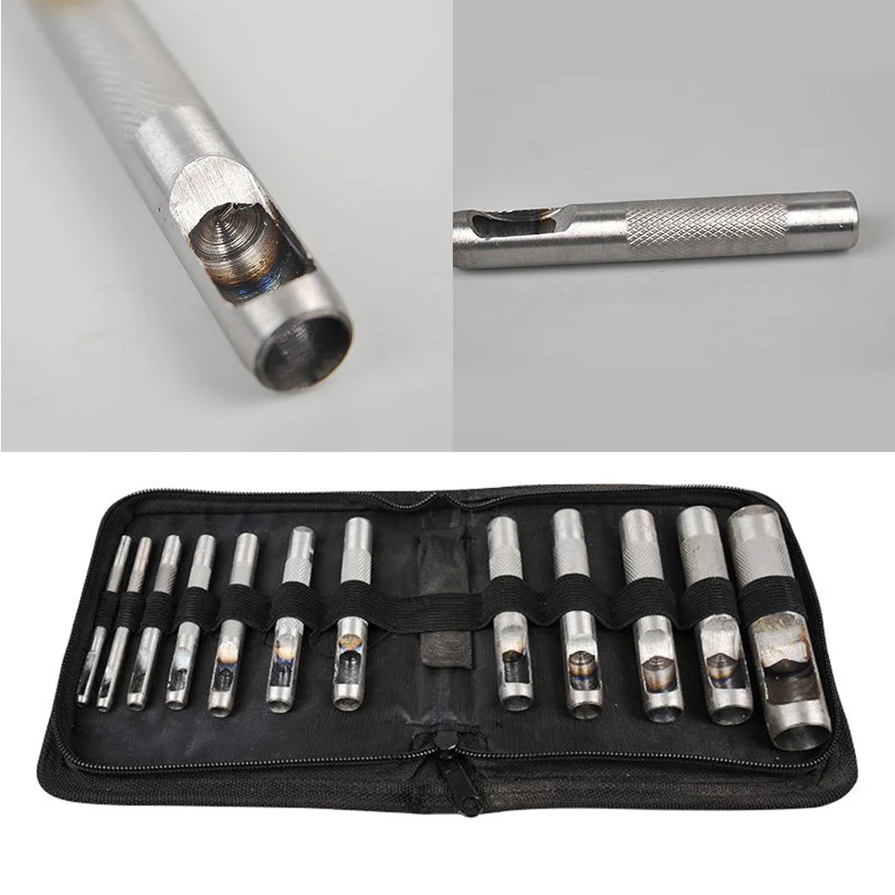 

1 Set Leather Belt Center Punch Leather Belt Hole Puncher Stainless Steel Hole Puncher