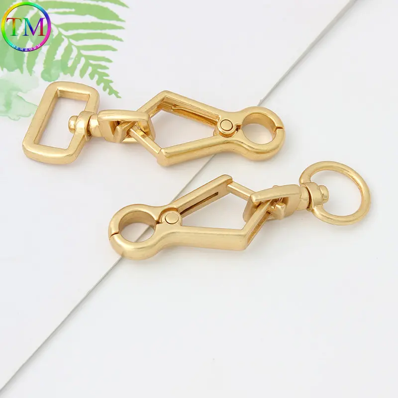 10mm-25mm Metal Buckle Leather Belt Snap Hook Trigger Dog Collar Lobster Clasp For Bag Strap Belt Webbing Hardware Accessories