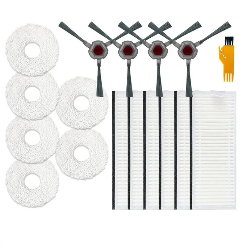 

For Ecovacs Deebot N9+ Yeedi K10 Robotic Vacuum Cleaner Replacement Spare Parts Hepa Filter Washable Rag Mop Cloth