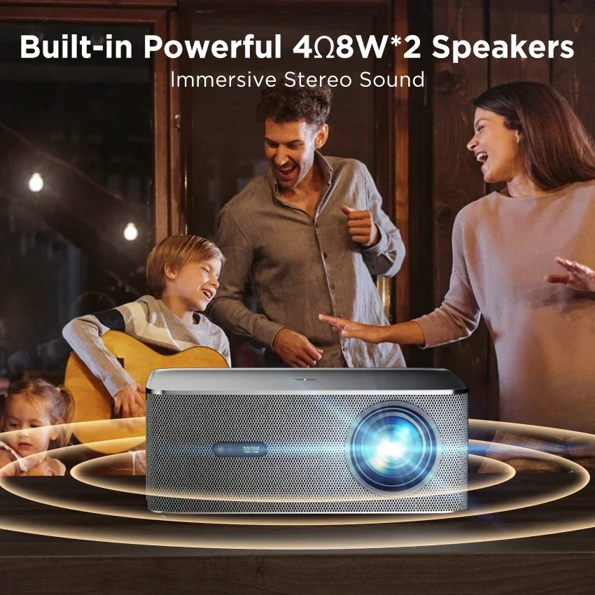 Odm C50B 3D Led 4K 1080P проектор Ночные смартфоны с автоматическим зумом 4K Офисный и домашний Android-проектор для дневных презентаций (art.: 3920d07dbed79) - 3920d07dbed79