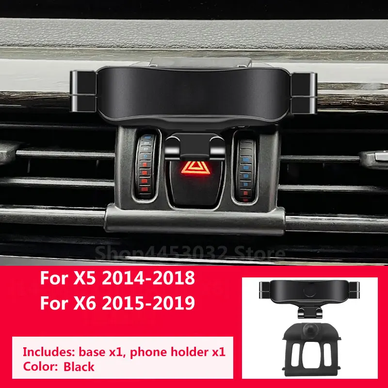 

Автомобильный держатель для телефона Gravity для BMW X5 F15 X6 F16 2014-2019