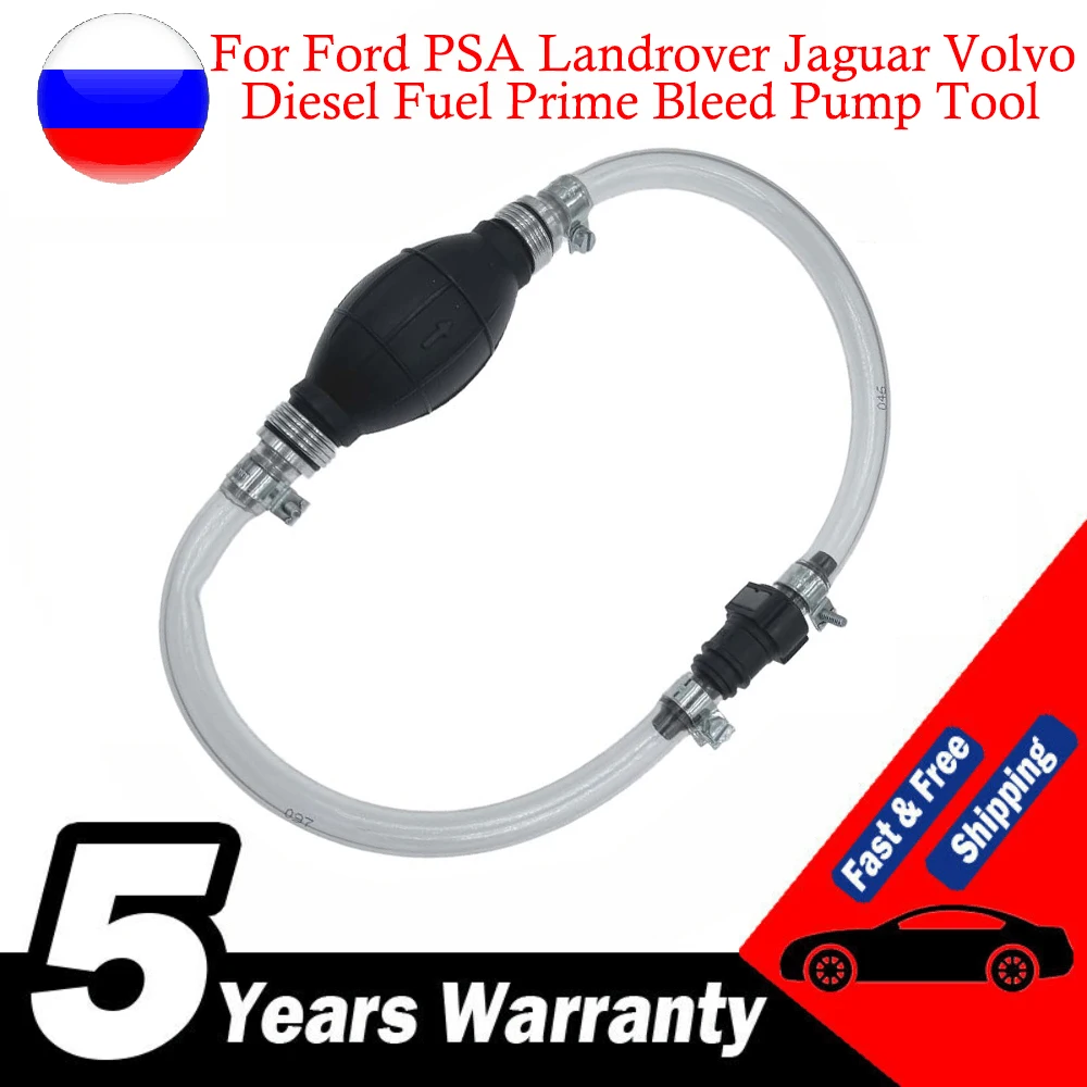 

For Ford PSA Landrover Jaguar Volvo Diesel Fuel Prime Bleed Pump Tool