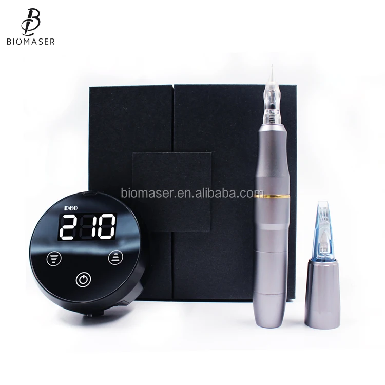 

BIOMASER P60 manufacture wireless pmu machine rechargeable Permanent Makeup Machine Microblading Eyebrow Tatoo Pen Machine OEM