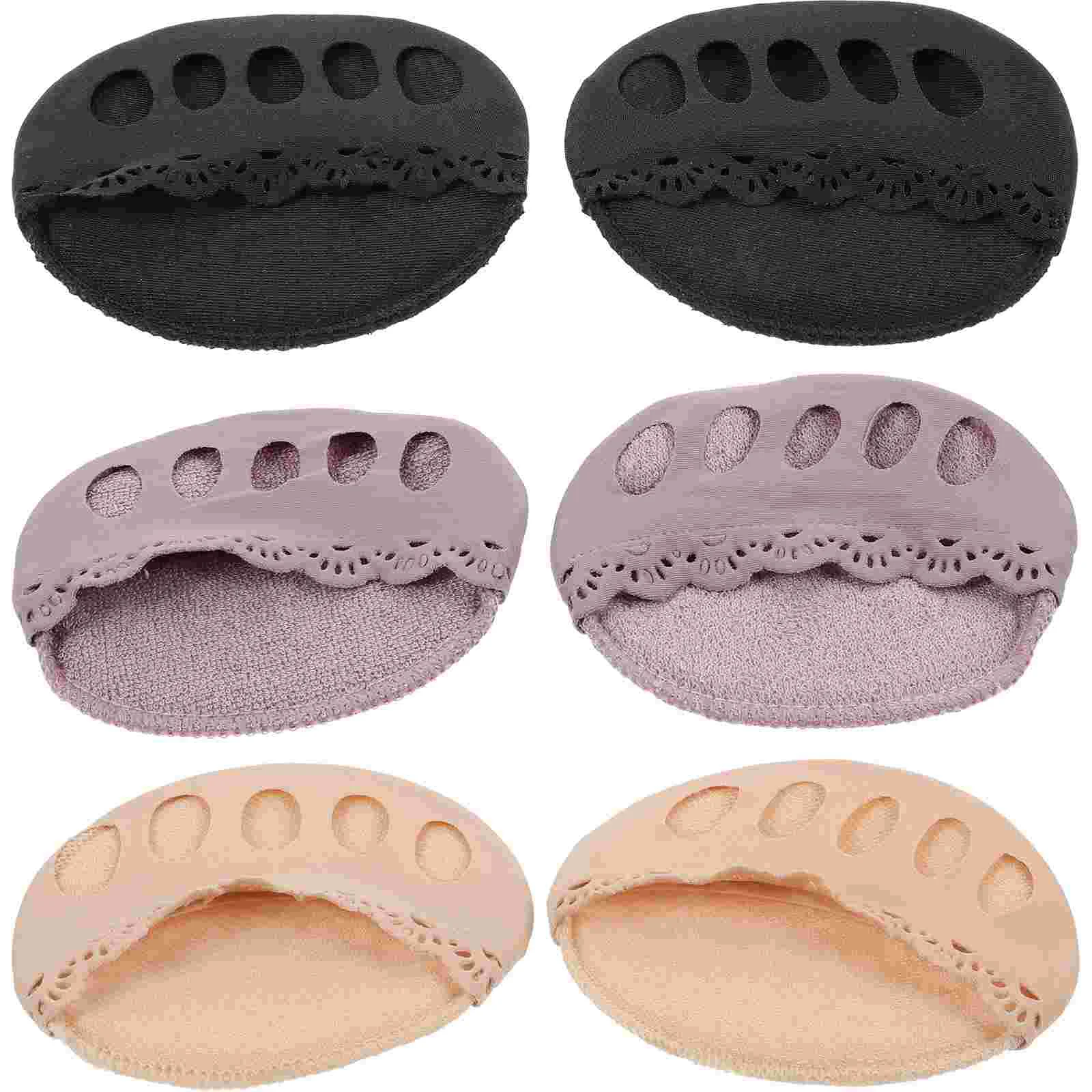 

3 пары, женские нейлоновые разделители для ног