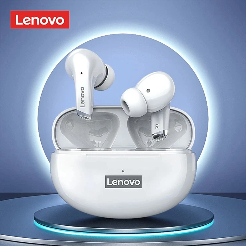

10 шт. оригинальные беспроводные Bluetooth наушники Lenovo LP5 HiFi наушники с микрофоном спортивная водонепроницаемая гарнитура наушники-вкладыши с ш...